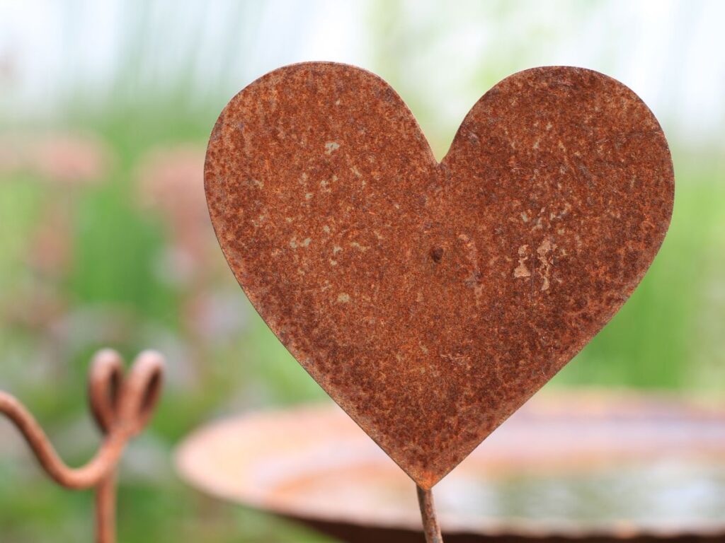 corten steel art